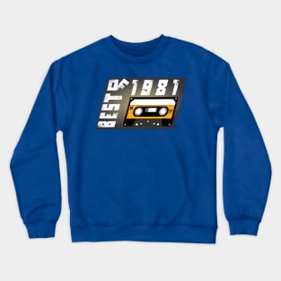 Best of 1981  38 years Old Crewneck Sweatshirt